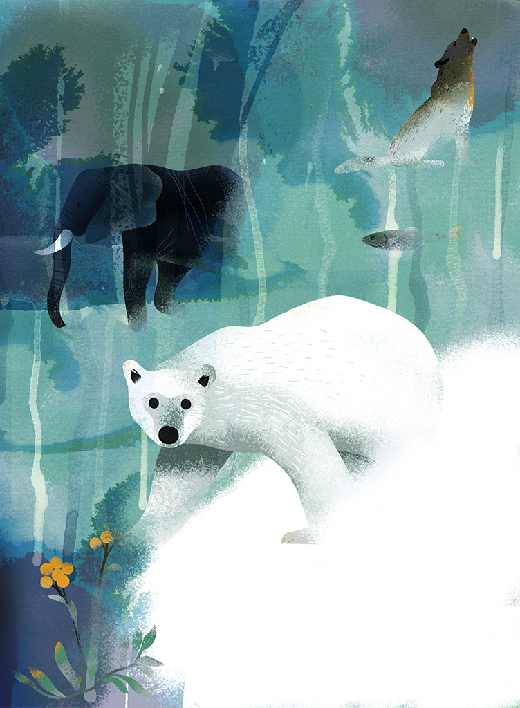 Extinction illustration cover